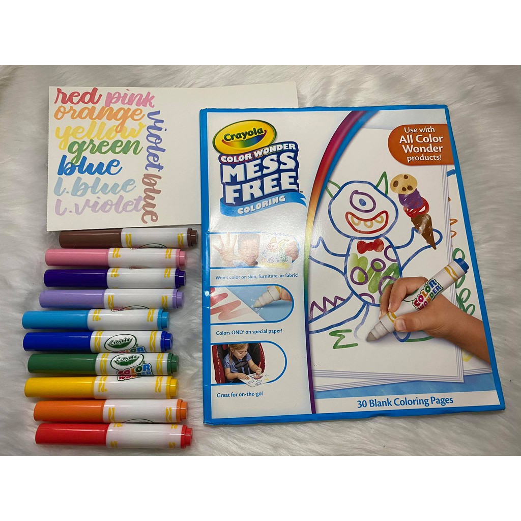 Crayola Color Wonder Mess Free Coloring Marker and Coloring Paper