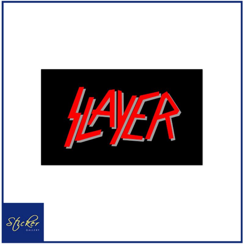 SLAYER Waterproof Vinyl Sticker | Shopee Philippines