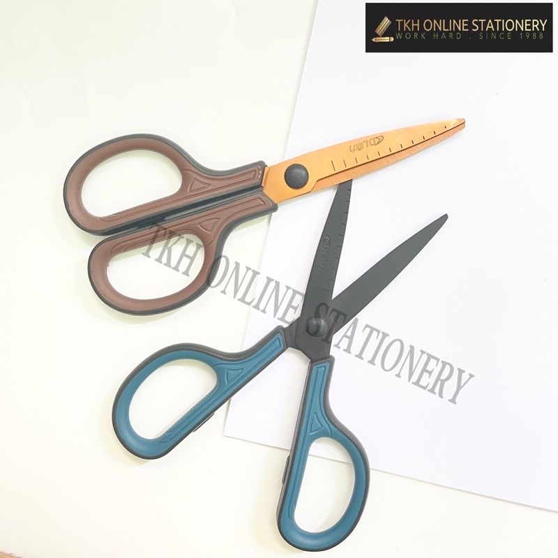 Stainless Steel Scissor DL3191/ 剪刀/ Gunting (1 pcs) | Shopee Philippines