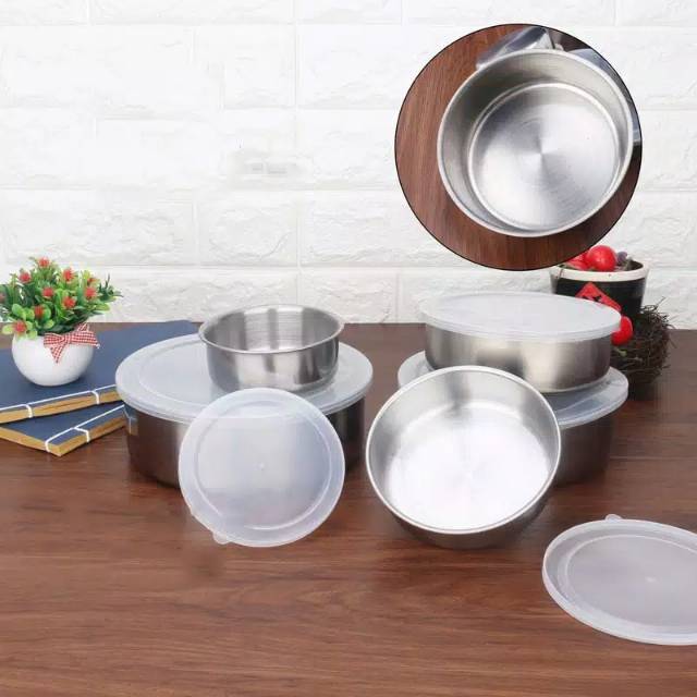 Stacking 5 Stacking Stainless Steel - Protect Fresh Box | Shopee ...