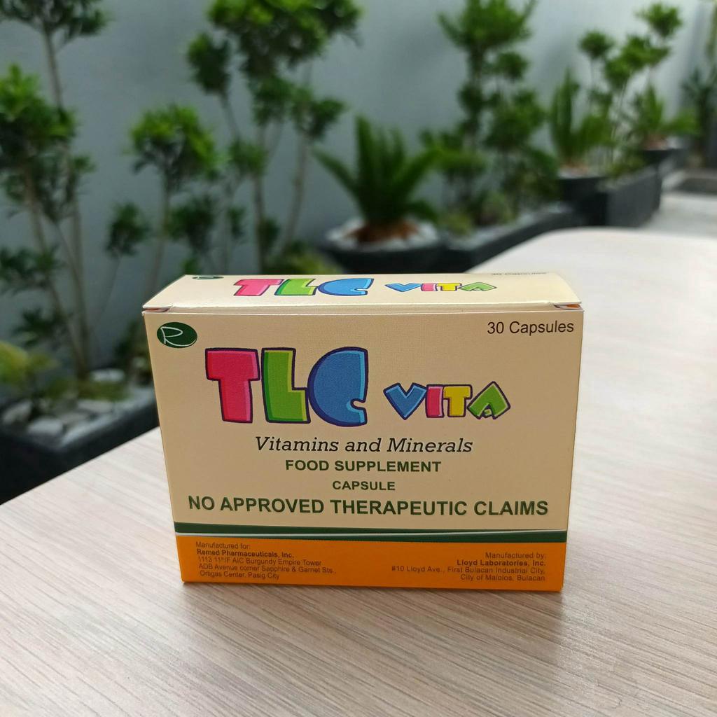 TLC Vitamins and Minerals Food Supplement Capsule Shopee Philippines