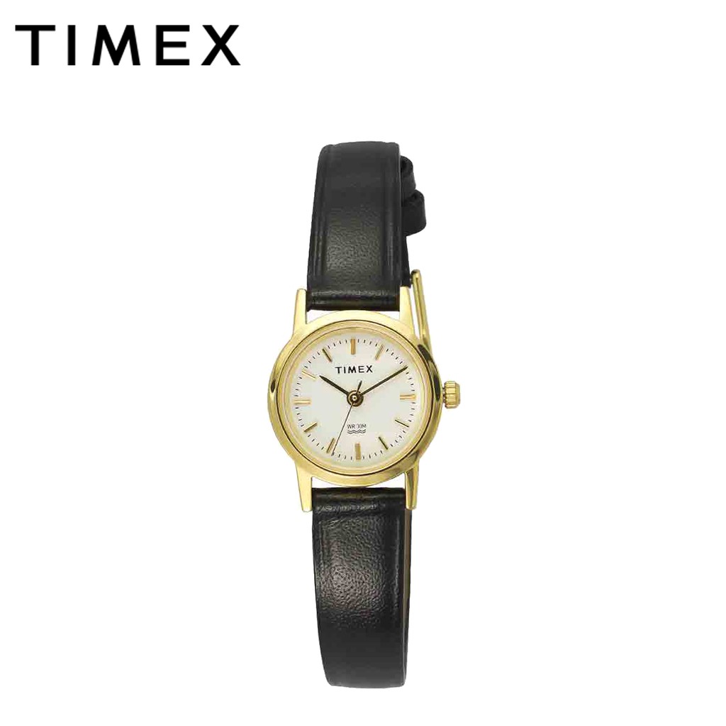 Timex AB Series Black Leather Analog Watch For Women TW00B300E CLASSICS Shopee Philippines