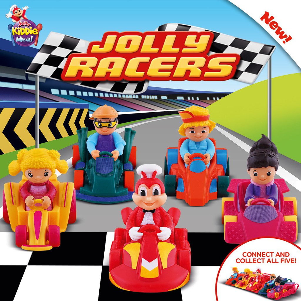 Jollibee Jolly Racers - Complete Set | Shopee Philippines