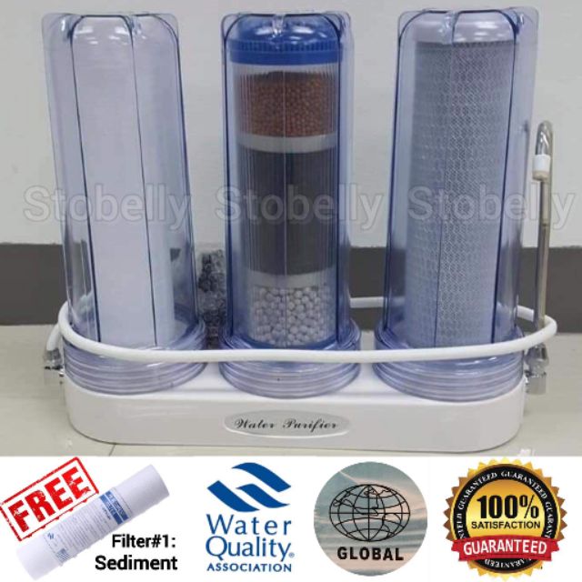 Alkaline Water Purifier ORIGINAL GLOBAL BRAND Set) Shopee