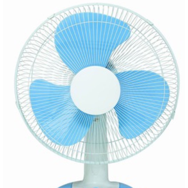Mitsu tech table fan 16" electric round based stand air con Shopee Philippines