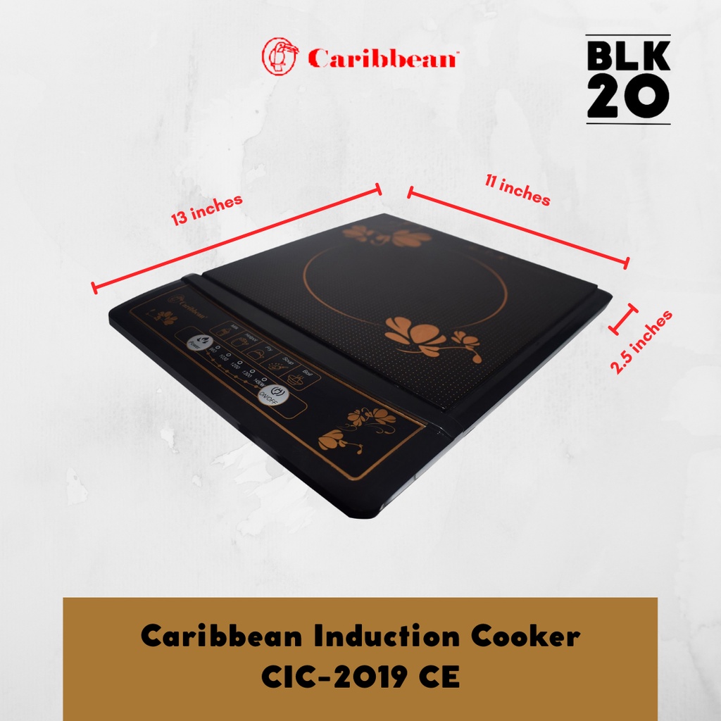 Caribbean Induction Cooker MDL CIC2019 (CE) Shopee Philippines