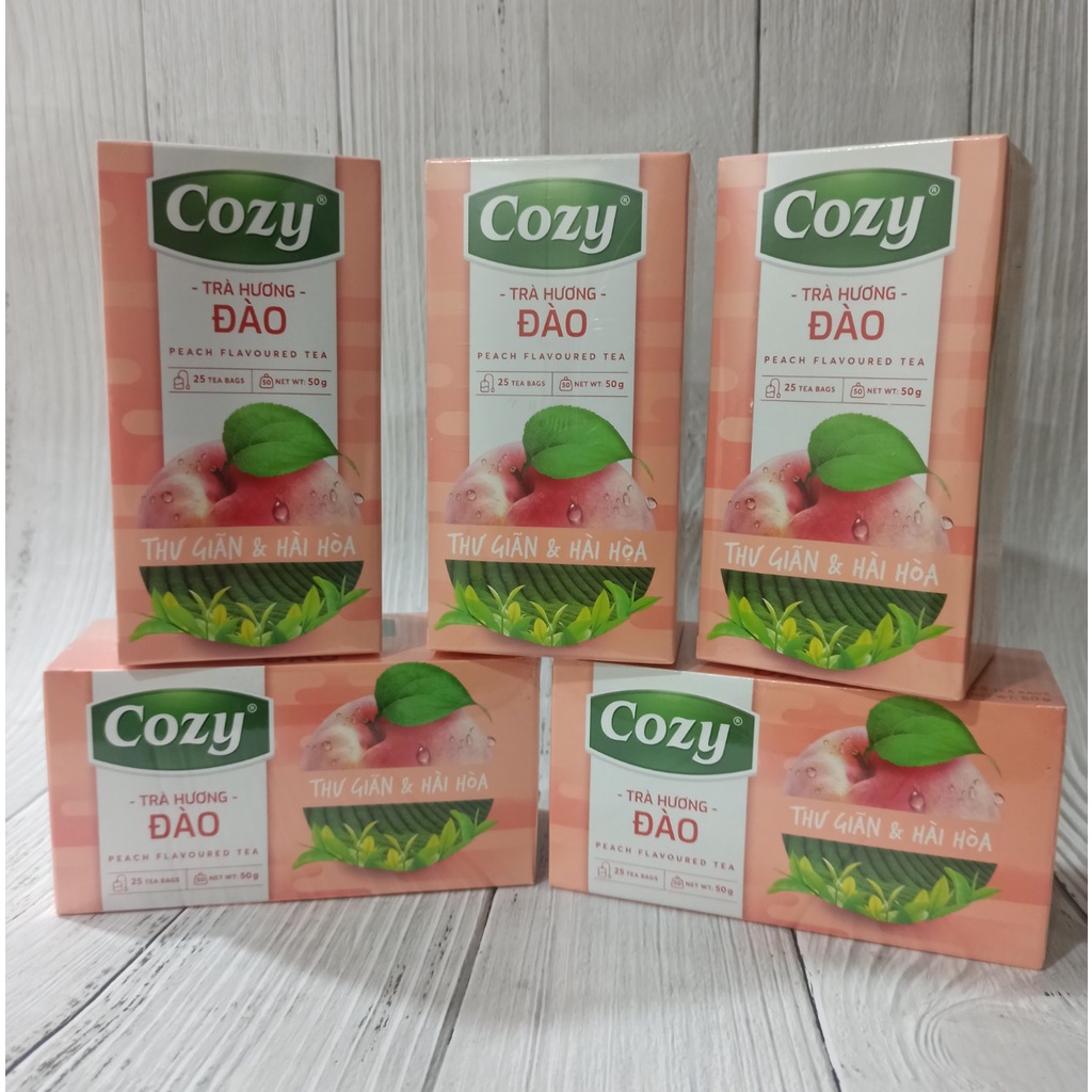 Peach Flavor Cozy Tea (2g * 25 Bags) | Shopee Philippines