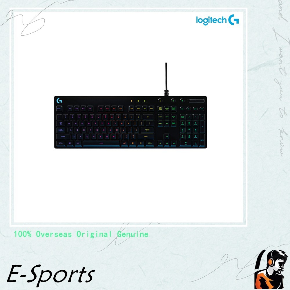 Logitech G810 Gaming Keyboard Orion Spectrum Mechanical. | Shopee ...
