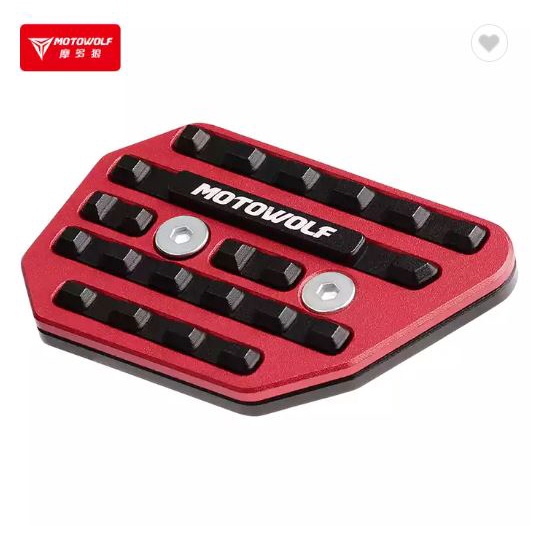MOTOWOLF Motorcycle Rear Brake Pedal Extension Step Foot Rest Pedal ...