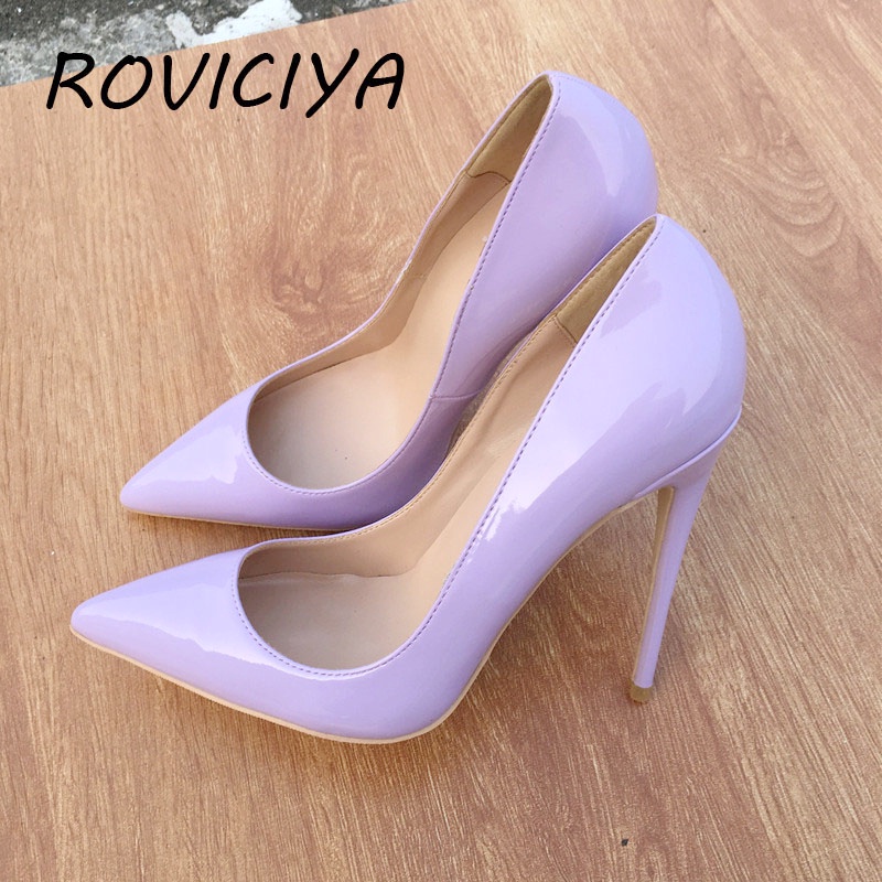 Ladies clearance purple pumps