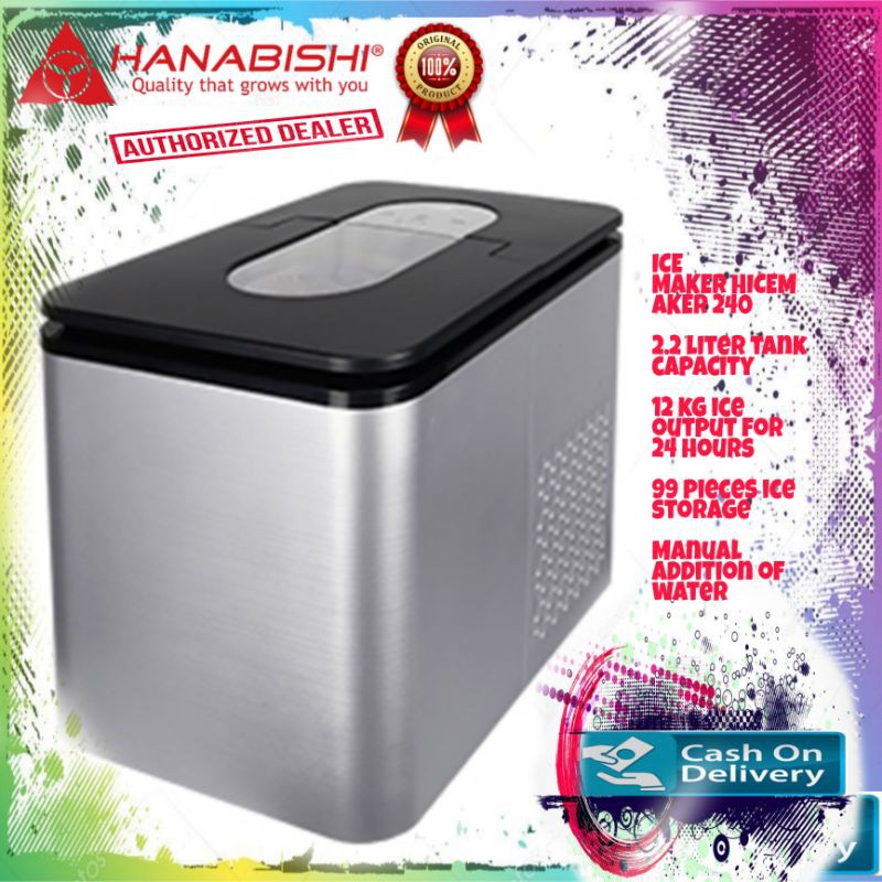 HANABISHI ICE MAKER HICEMAKER240 Shopee Philippines