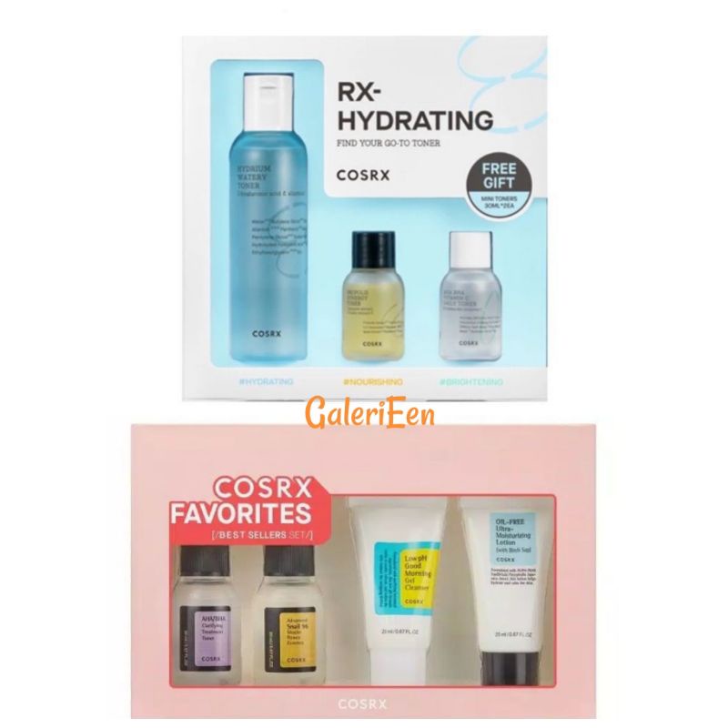 Cosrx RX HYDRATING/FAVORITES BEST IN CLASS MINI Set TRIAL KIT | Shopee ...