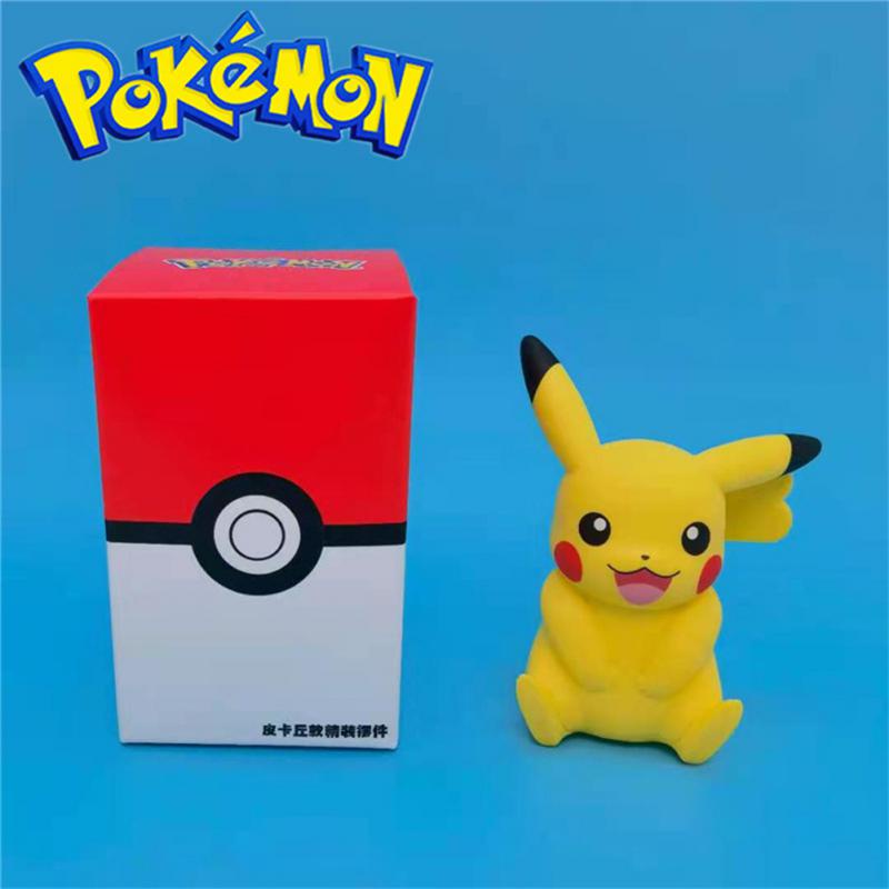 Pokemon Game Pikachu Blind Box Series Ornaments Cute Baby Pikachu Model ...