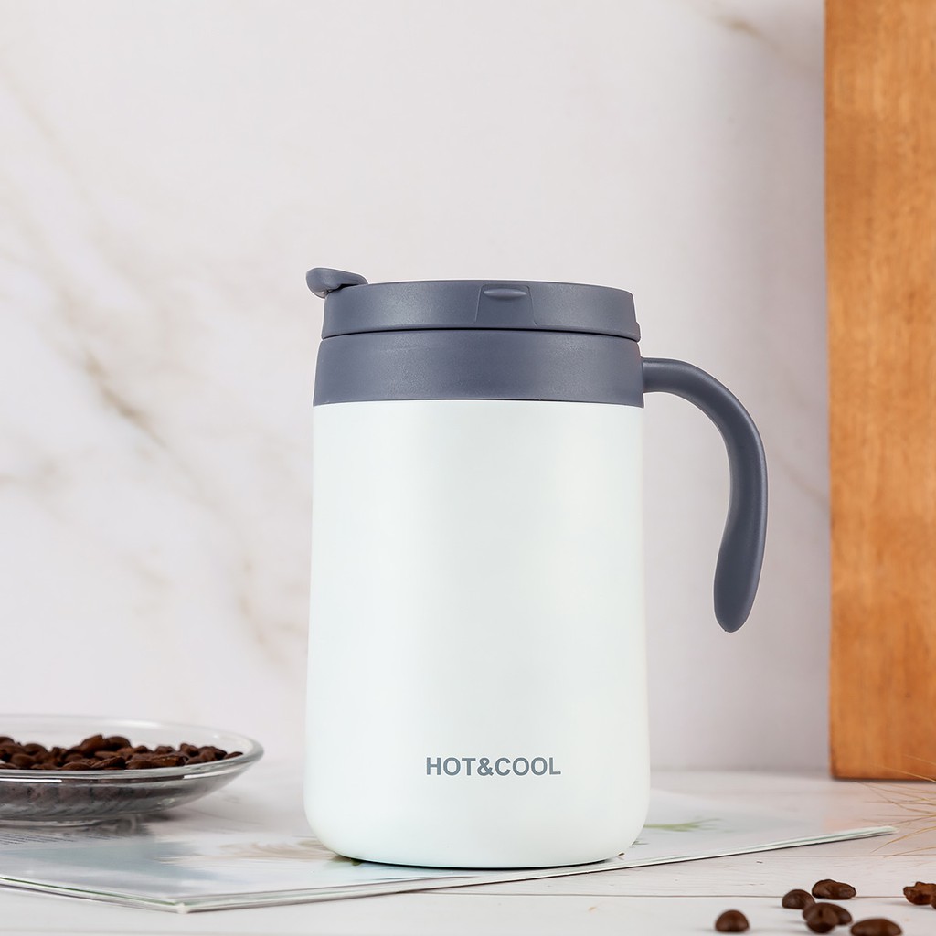 500ML Stainless Thermos Mug Cofee / Hot + Cold Water Thermos Cup