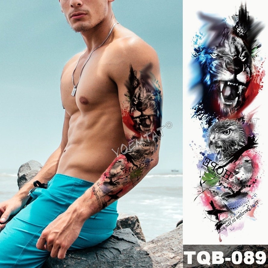 Fake Tattoo Sleeve Zipper Zombie Costume Accessory main image 0