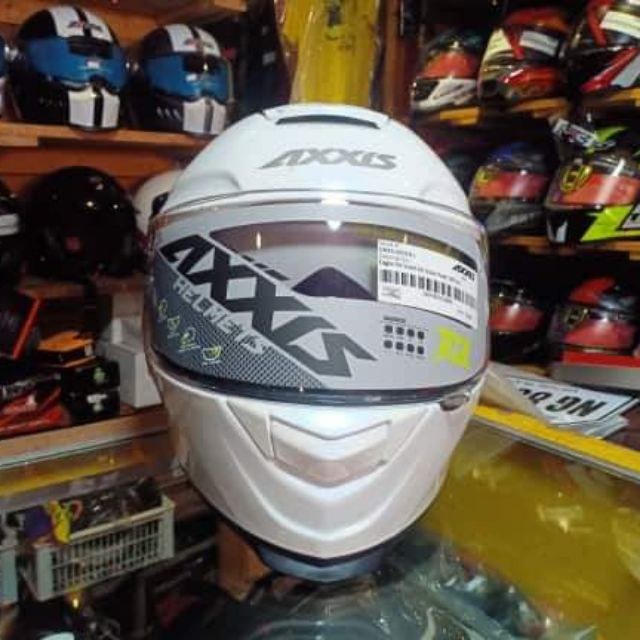 Helmet with Dual Visor (AXXIS) Shopee Philippines