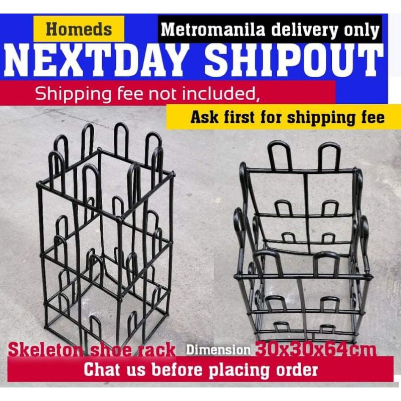 skeleton shoe rack es | Shopee Philippines