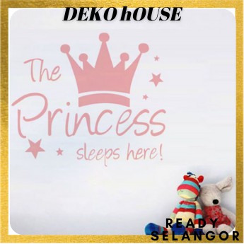 WALL STICKER HIASAN DINDING PUTERI STIKER COMEL WATERPROOF FOR KIDS ...