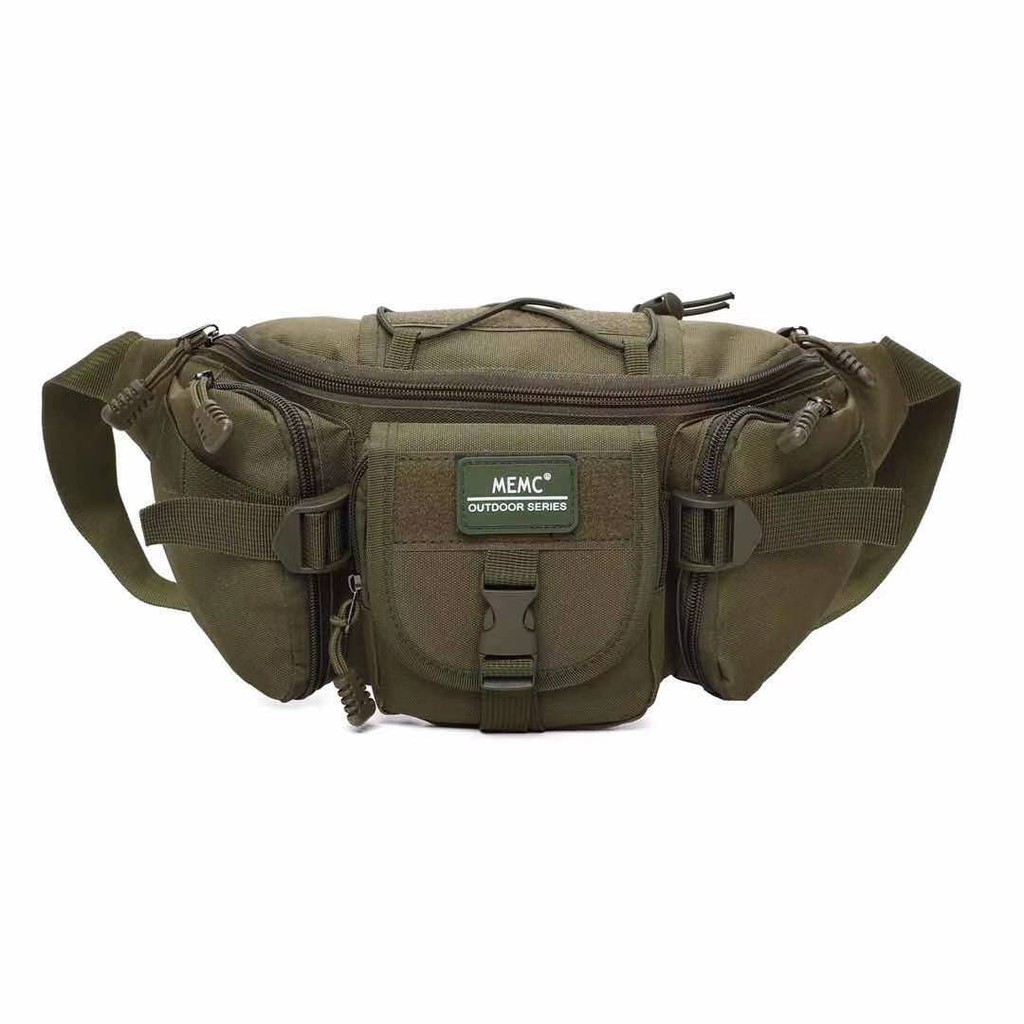 MEMC Waist bag For Men Multi-Function Beltbag Camouflage#0779 | Shopee ...