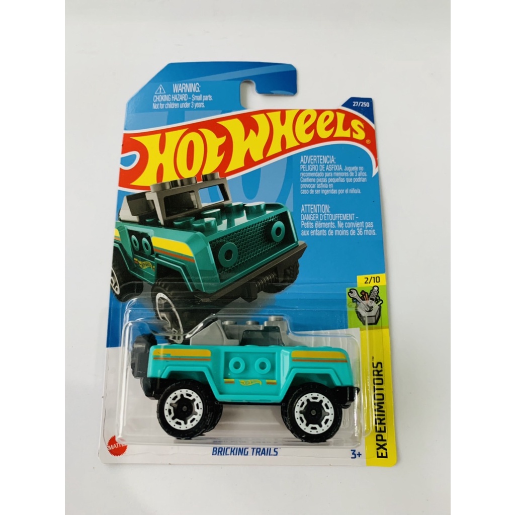 Hotwheels HOT WHEELS BRICKING TRAILS EXPERIMOTORS LEGO LOT B 2022 ...