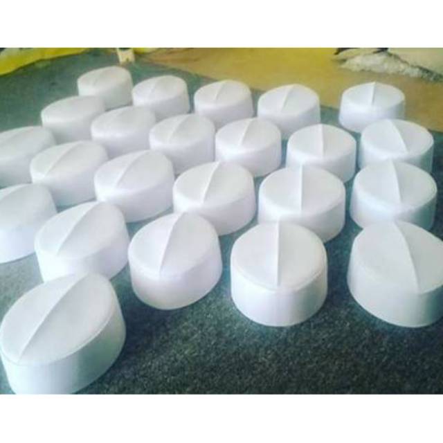PUTIH White peci/kopyah/men's peci shell 6cm | Shopee Philippines