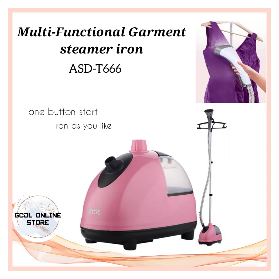 Multi-functional Garment Steamer Iron ASD -T666 | Shopee Philippines