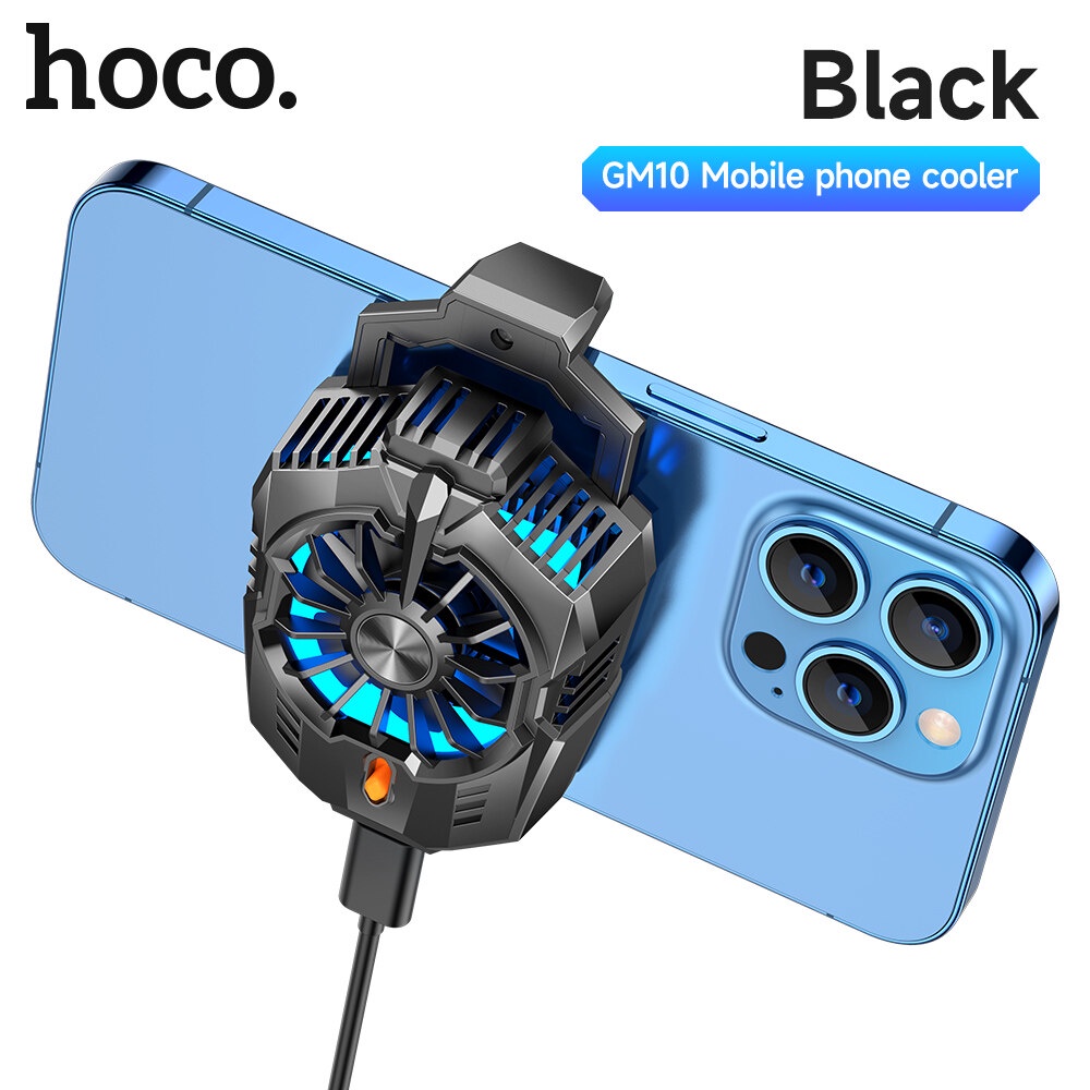 【New】HOCO GM10 Cooling Back Clip Rapid Cooling Portable Mobile Phone ...