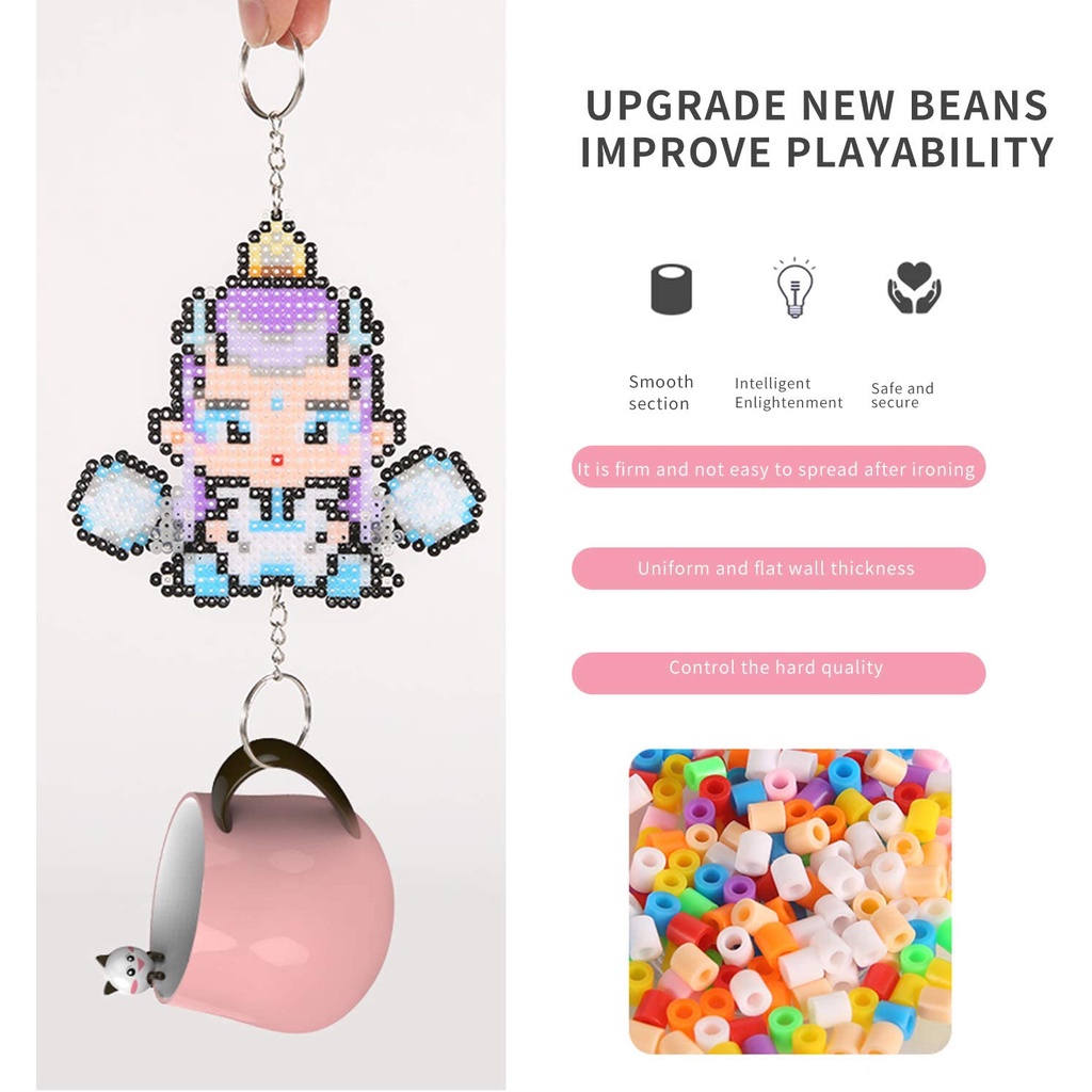 DIY Perler Fuse Beads Kit 2.6MM 5.5MM Craft Bead Set Creative Educational DIY Toy With Iron and Accessories for Kids Adults Children Shopee Philippines