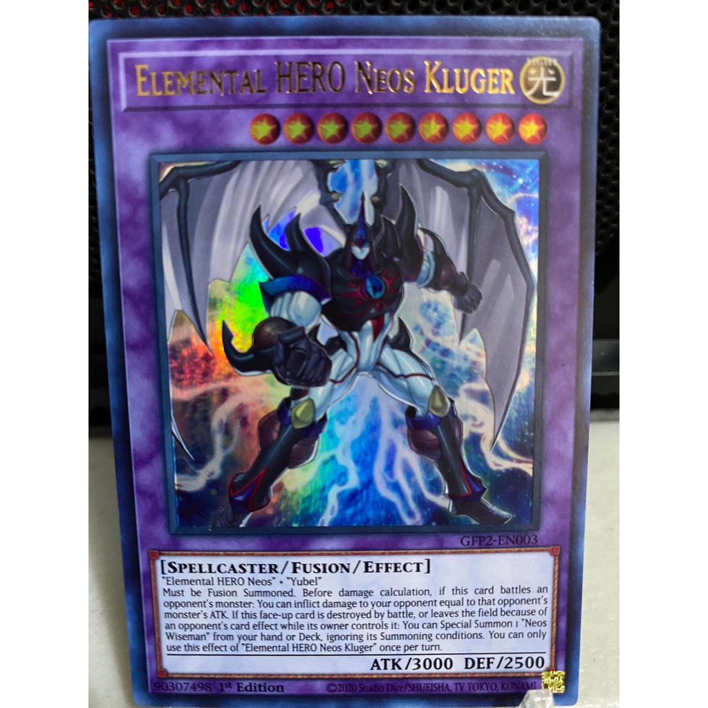 Elemental Hero Neos Kluger Gfp2 En003 Ultra Rare 1st Edition Shopee Philippines 4151