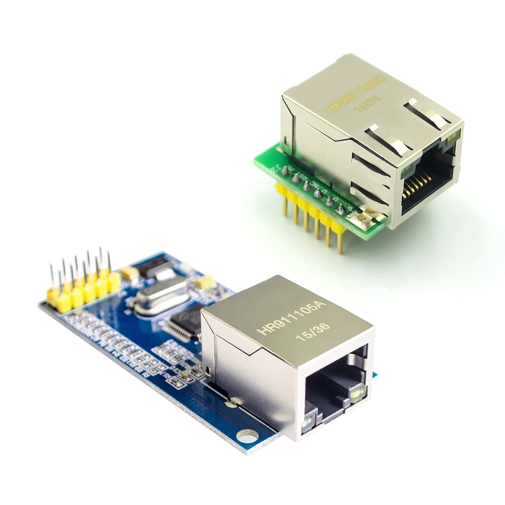 USR-ES1 W5500 Chip New SPI to LAN/ Ethernet Converter TCP / IP 51 ...