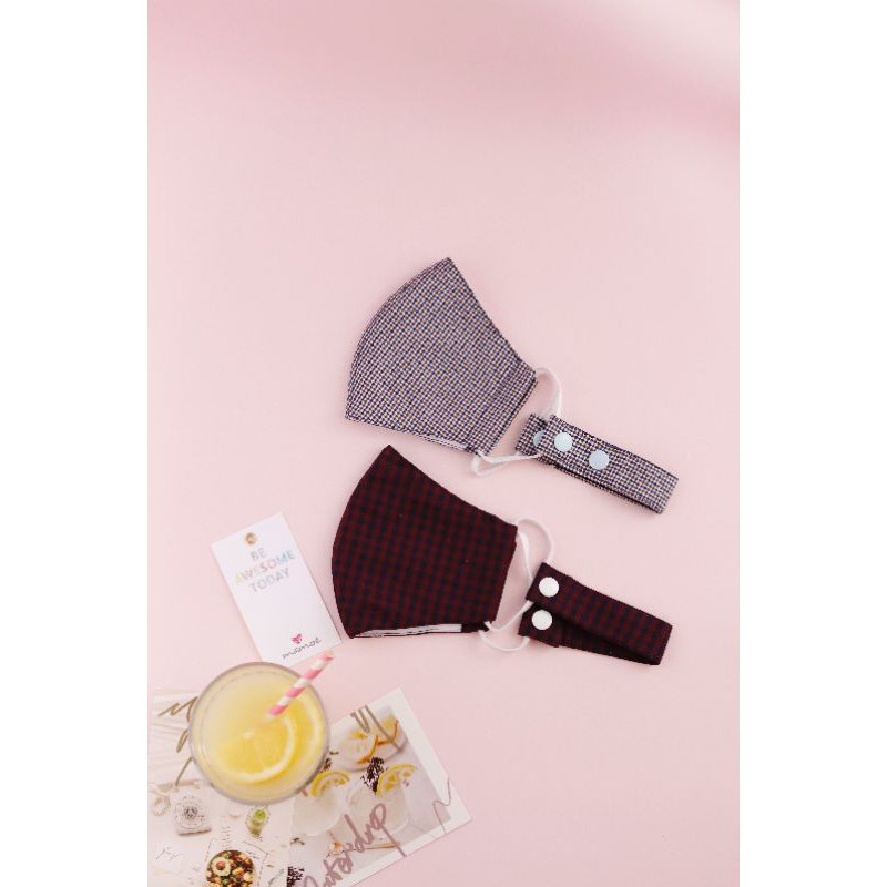 Anti-Dizziness Cloth Mask (2ply) with Earloop & Headloop Connector ...