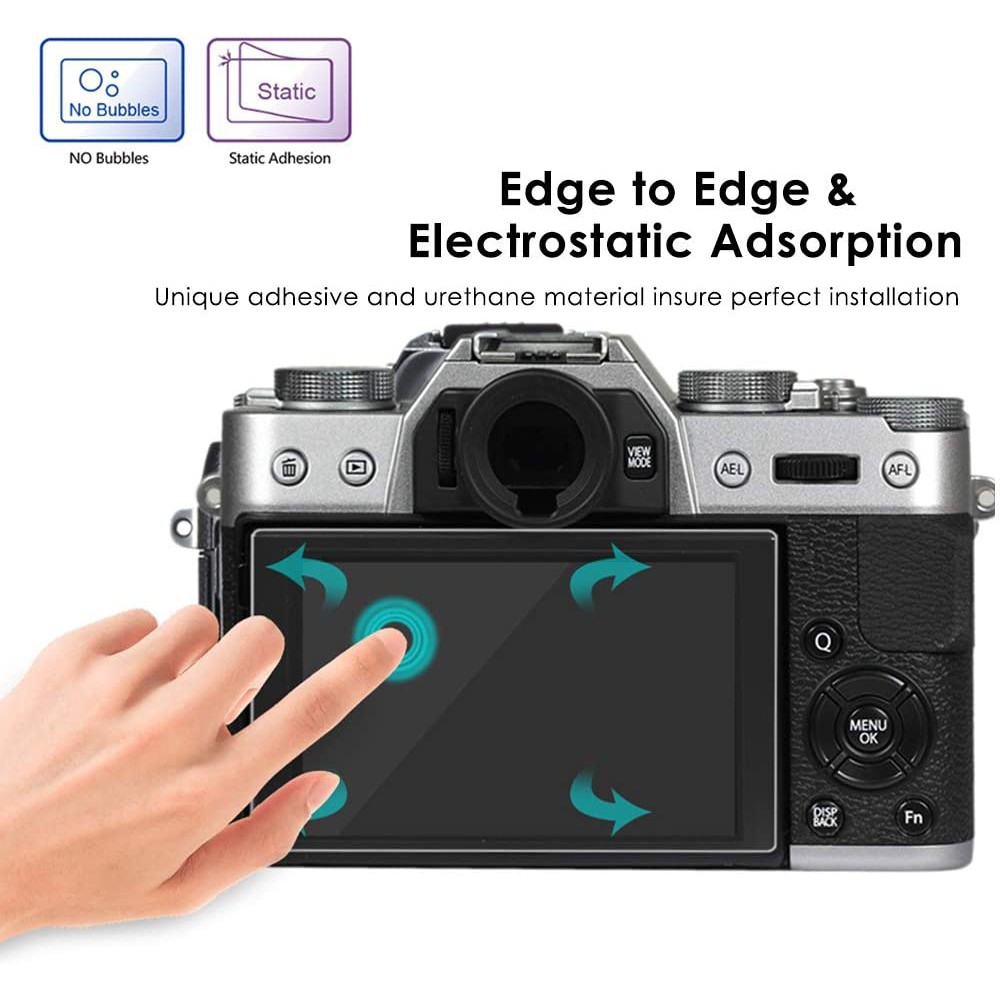 FujiFilm Glass Model X-T3/X70/XT3 Scratch-Resistant Screen Protector ...