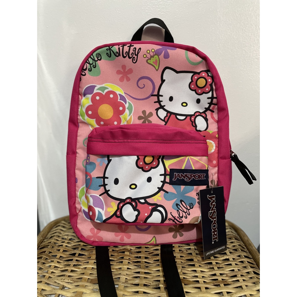 Hello kitty Limited Character Large Jansport Backpack Shopee Philippines