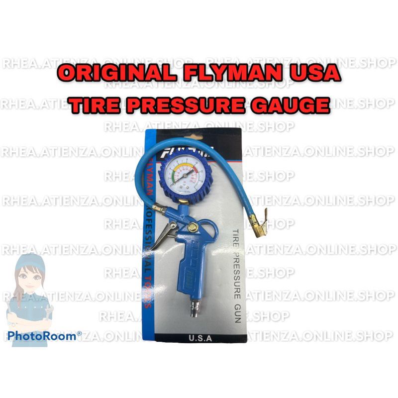Flyman Tire Air Pressure Gauge Inflator and Deflator Flyman Tools