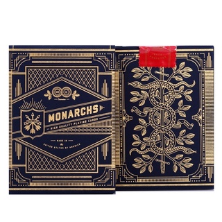 Theory11 Monarchs Playing Cards Blue Bicycle Monarch Deck Card Games ...