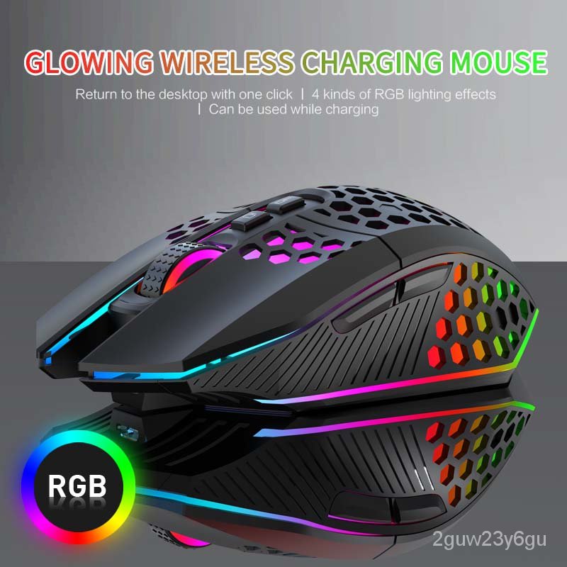 Original HXSJ J900 USB Wired Gaming Mouse RGB Gamer Mouses /