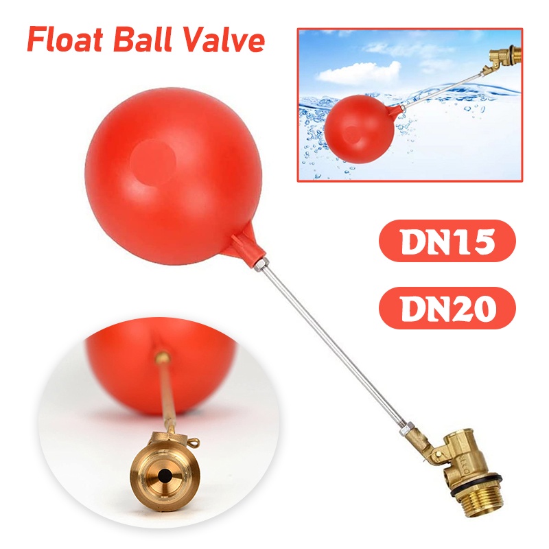Dn15/Dn20 Plastic Float Ball Valve Brass Float Valve Assembly Automatic
