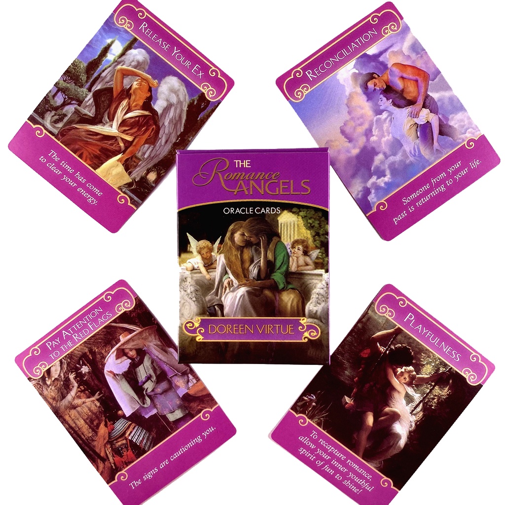Angel Card The Romance Angels Oracle Deck: 44 Oracle Cards