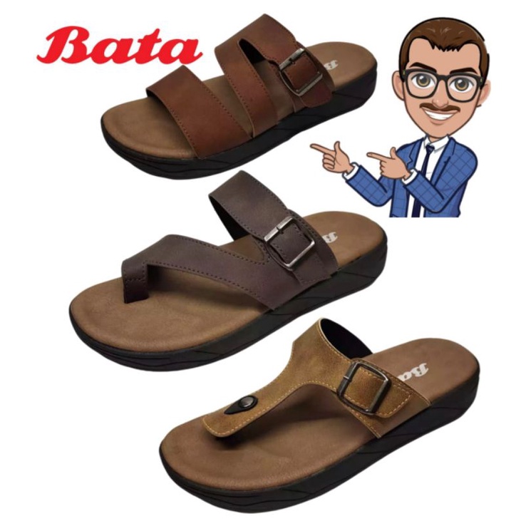 Bata Men Comfort Sandals Sandal Lelaki Selasa Bata Shopee Philippines