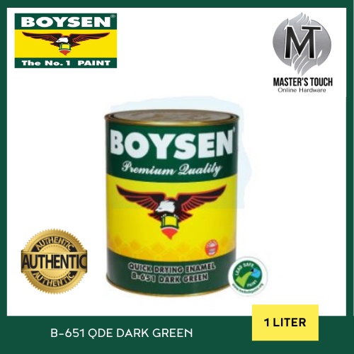 Boysen Qde Dark Green 1liter 