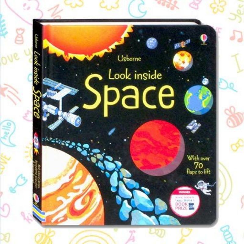 Look inside your body space usborne boardbook lift the flap | Shopee ...