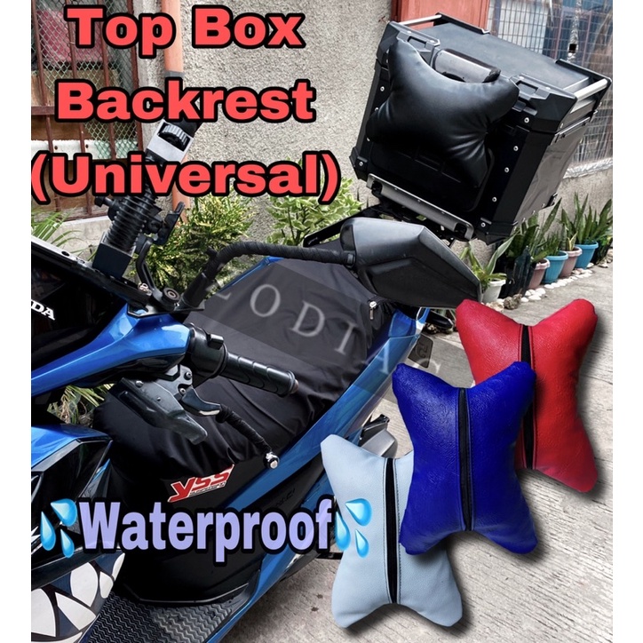 Motorcycle Top Box Back Rest (Universal) Shopee Philippines