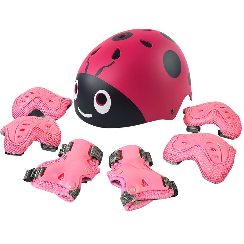 goods in stock ♈Roller skating protective gear set children adult men