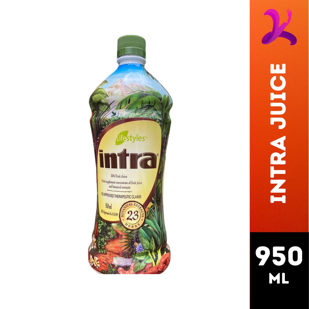 ORIGINAL Intra Lifestyles Herbal Intra Juice and Intra Capsule Shopee