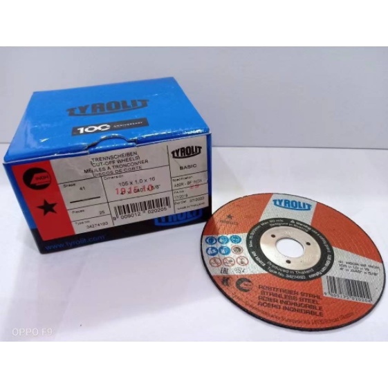Tyrolit Cutting Disc Superthin 4' ( 25pcs ) Shopee Philippines