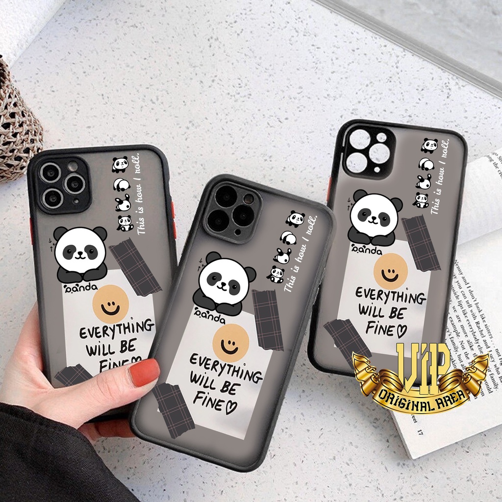 Case Panda Oppo A57 2022 A96 A16 A15 A15s A54 A53 A76 A95 A74EE A55 A12 ...