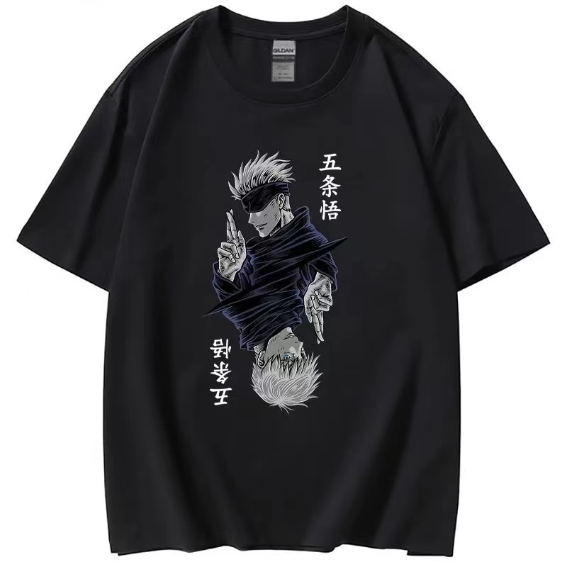 Lucky T350 Anime Graphic Print Men's Tshirt Printed TShirt For Men
