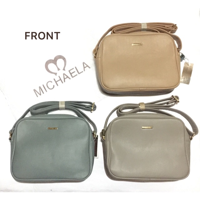 SUPER SALE Michaela 2 Color Back to Back Sling Bag Shopee Philippines