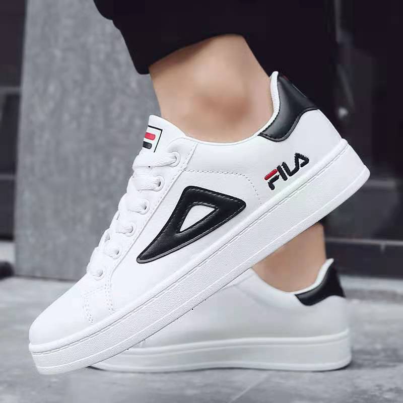 Fila white outlet flat shoes