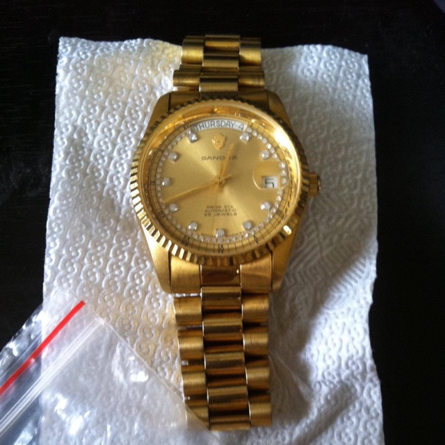 Sandoz gold sale watch